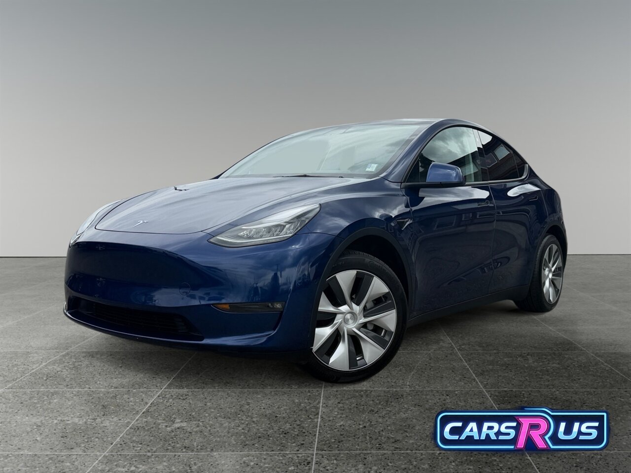 2021 Tesla Model Y Long Range in Blue