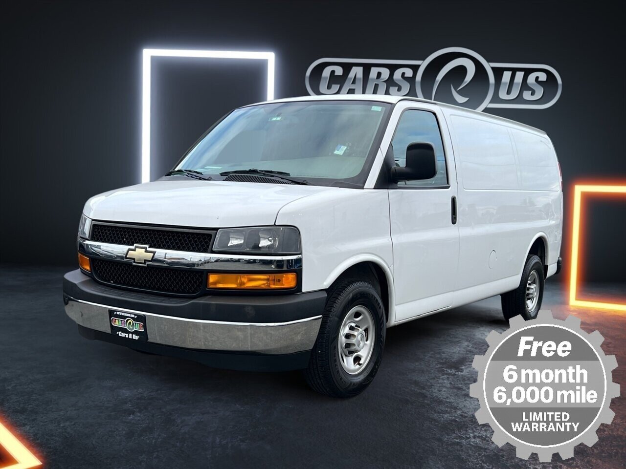 2018 Chevrolet Express 2500 Cargo Work Van in White