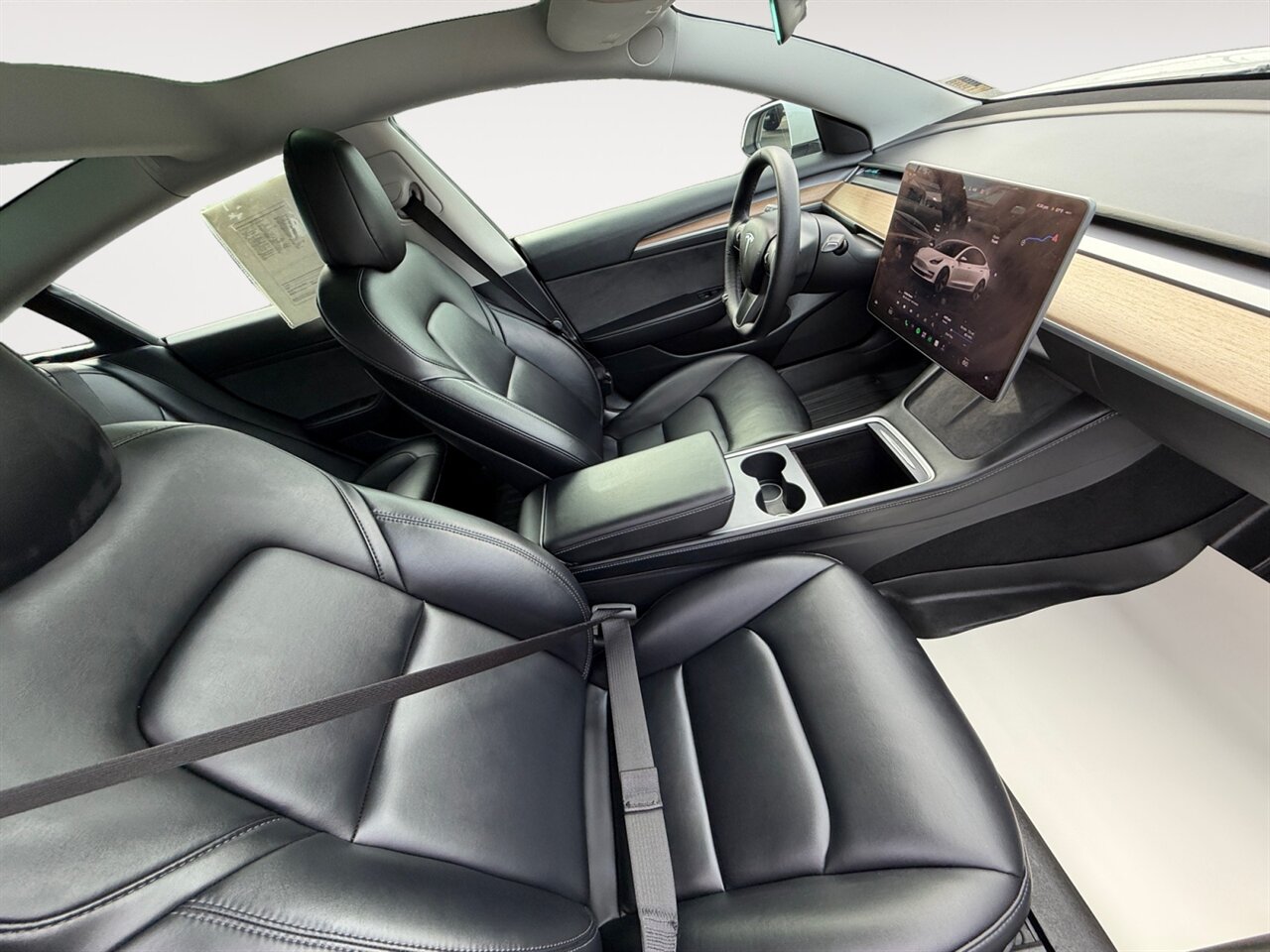 2022 Tesla Model 3 Long Range in White — thumbnail 15 of 21